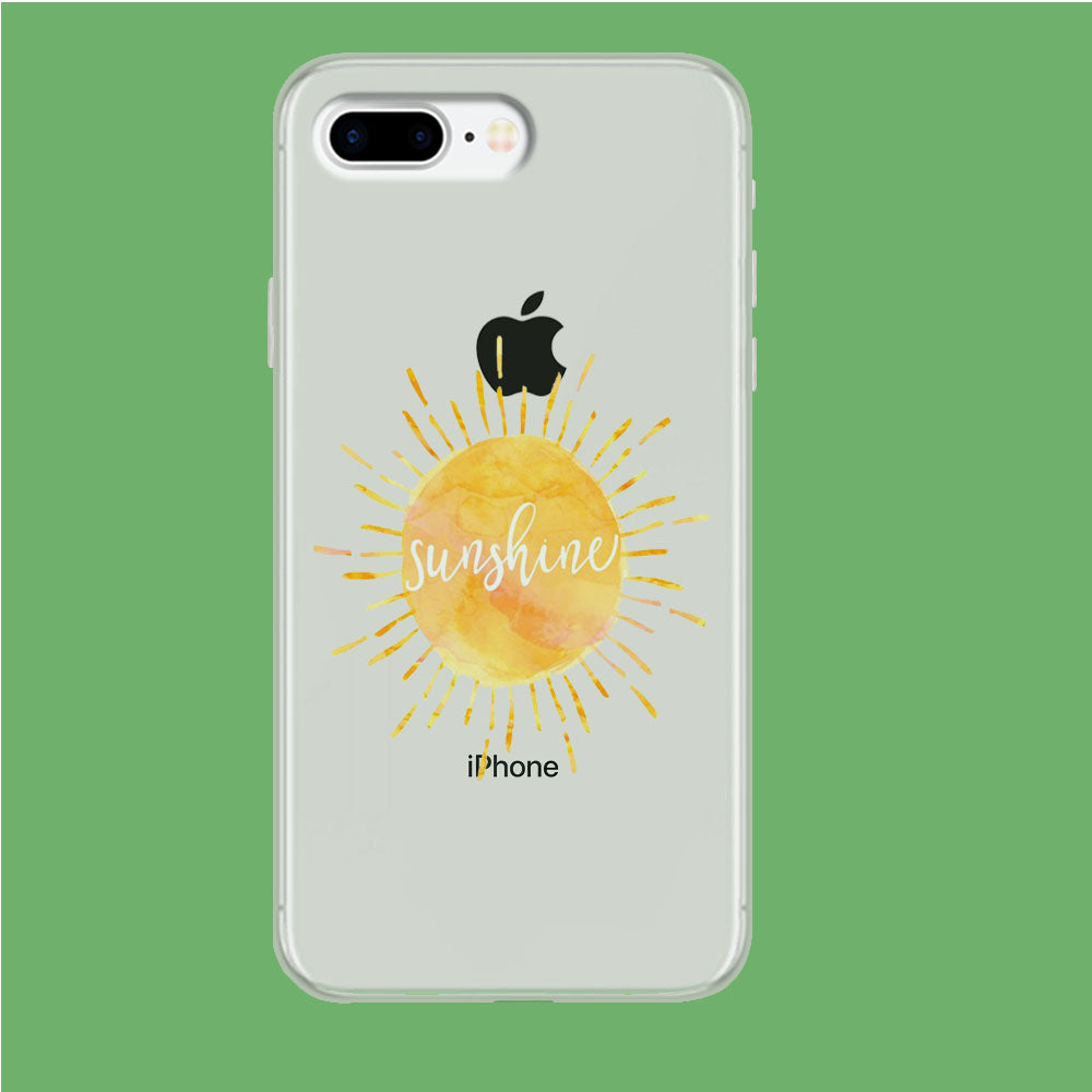 Sunshine Beauty iPhone 8 Plus Clear Case