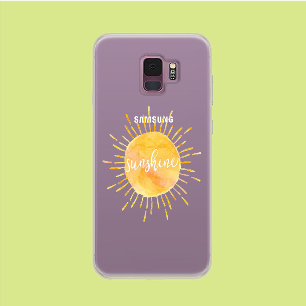 Sunshine Beauty Samsung Galaxy S9 Clear Case