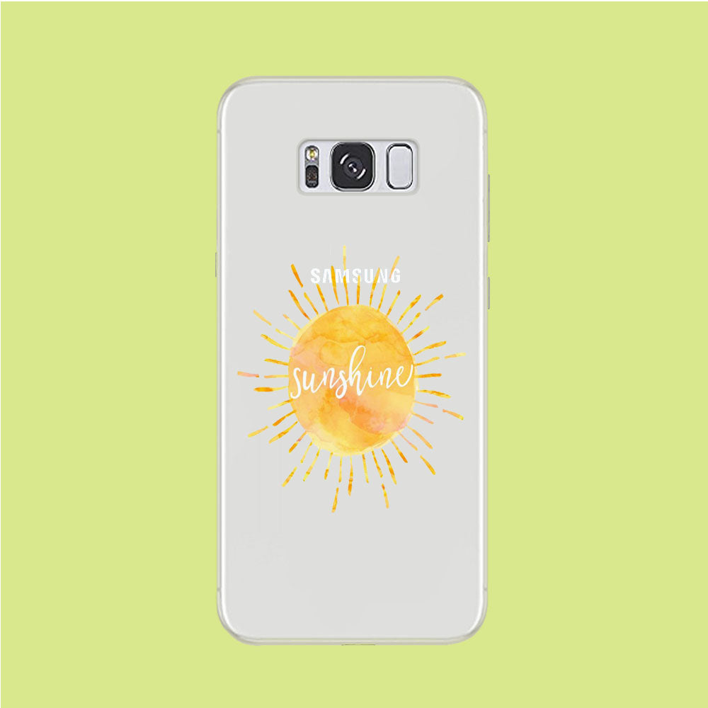 Sunshine Beauty Samsung Galaxy S8 Plus Clear Case
