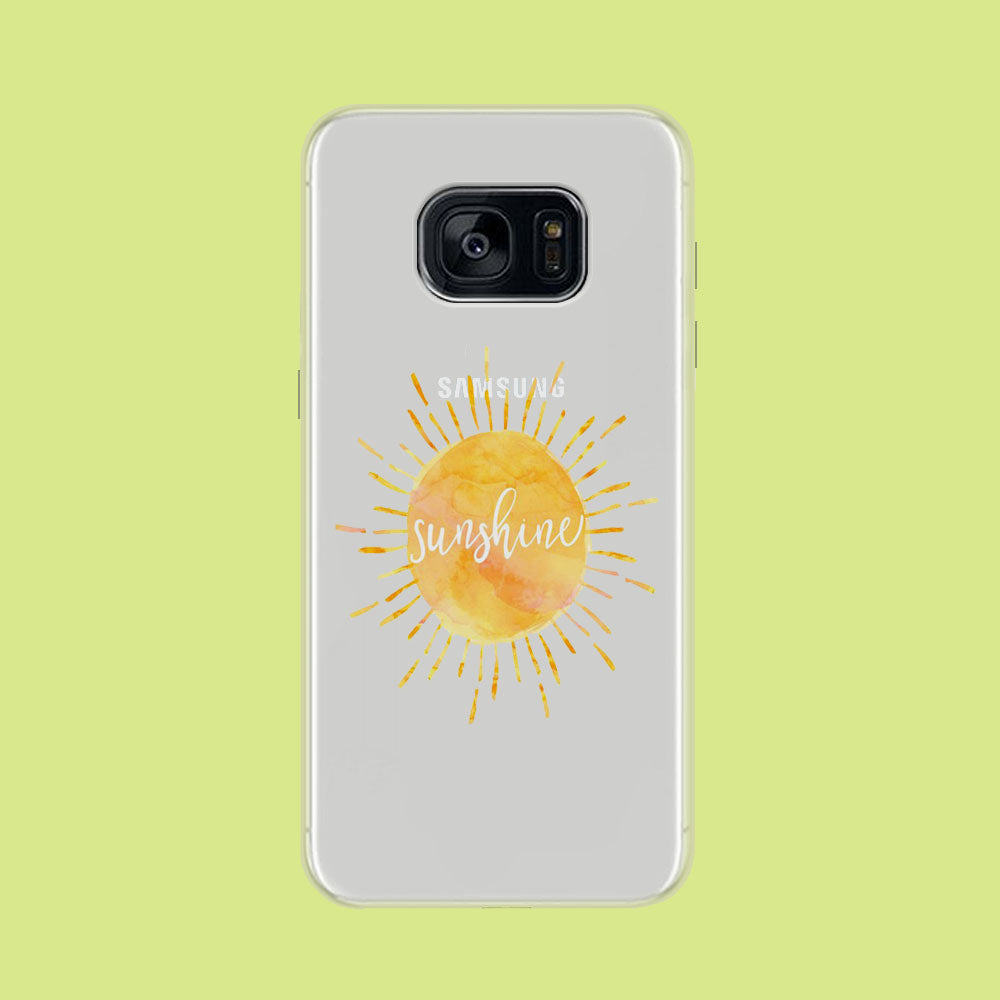 Sunshine Beauty Samsung Galaxy S7 Edge Clear Case