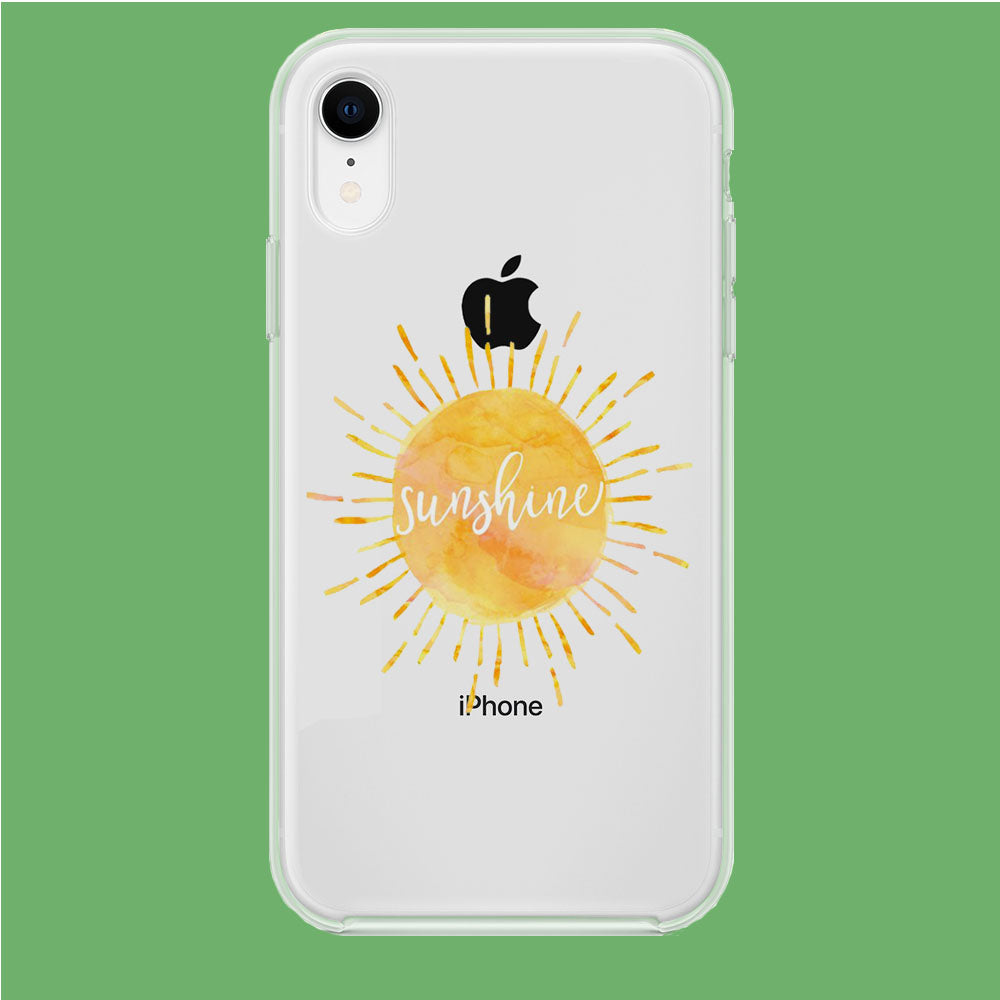 Sunshine Beauty iPhone XR Clear Case