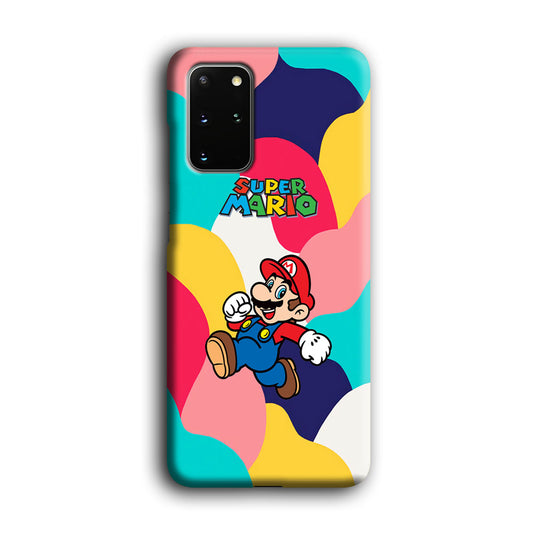 Super Mario Walk Joyfull Samsung Galaxy S20 Plus 3D Case