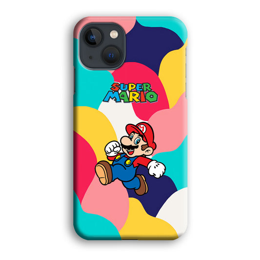 Super Mario Walk Joyfull iPhone 13 3D Case