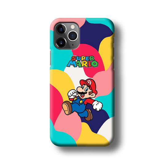 Super Mario Walk Joyfull iPhone 11 Pro Max 3D Case