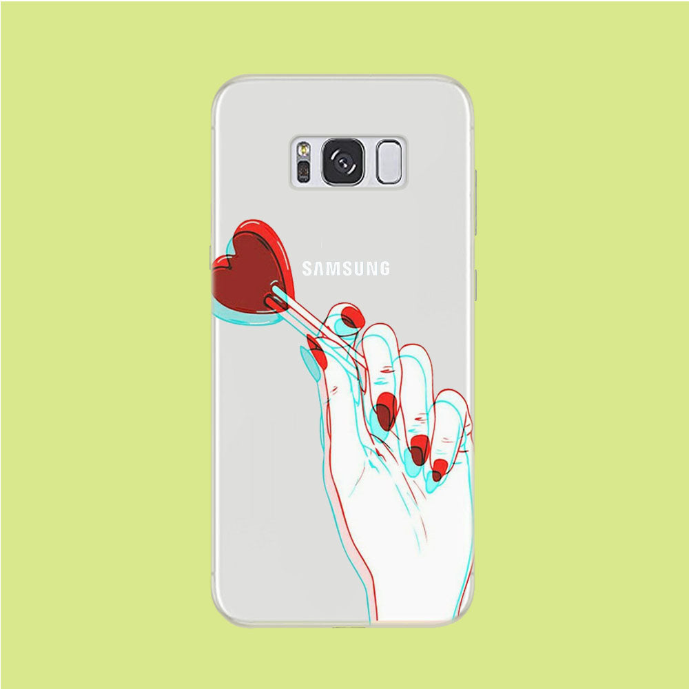 Sweet Grip Samsung Galaxy S8 Clear Case