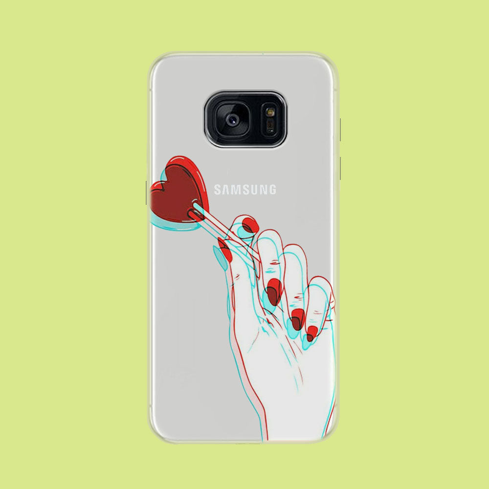 Sweet Grip Samsung Galaxy S7 Clear Case
