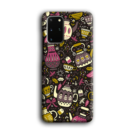 Tea Time in Evening Parties Samsung Galaxy S20 Plus 3D Case