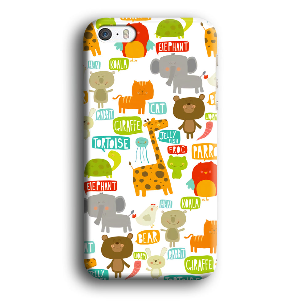 The Animal Expression Zoo Life iPhone 5 | 5s 3D Case