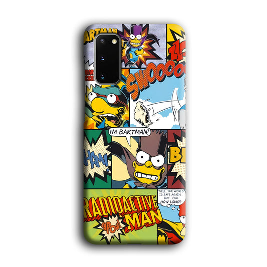 The Bartman Show Samsung Galaxy S20 3D Case