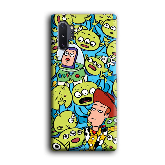 The Famous Cartoon with Doodle Art Samsung Galaxy Note 10 Plus 3D Case