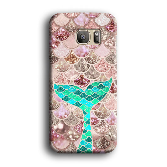The Green Mermaid Samsung Galaxy S7 Edge 3D Case