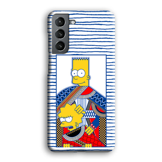 The King Bart and Sister Samsung Galaxy S21 3D Case
