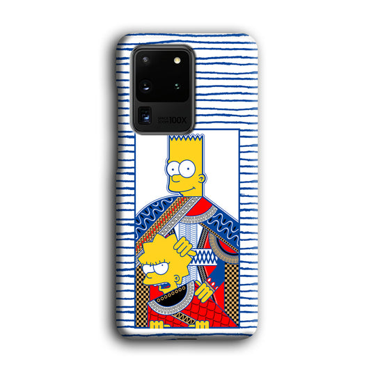 The King Bart and Sister Samsung Galaxy S20 Ultra 3D Case