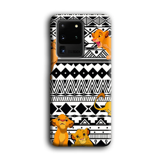 The Lion King Playground and Art Samsung Galaxy S20 Ultra 3D Case
