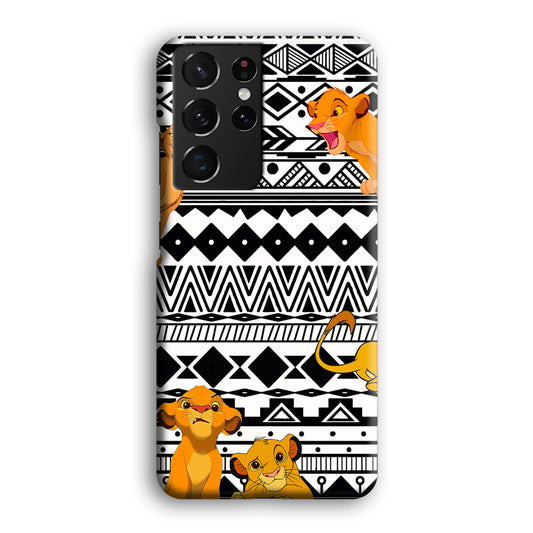 The Lion King Playground and Art Samsung Galaxy S21 Ultra 3D Case