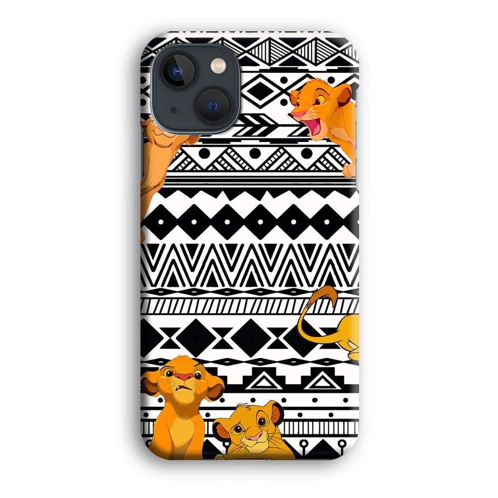 The Lion King Playground and Art iPhone 13 3D Case