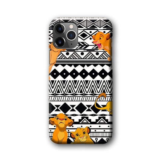 The Lion King Playground and Art iPhone 11 Pro Max 3D Case