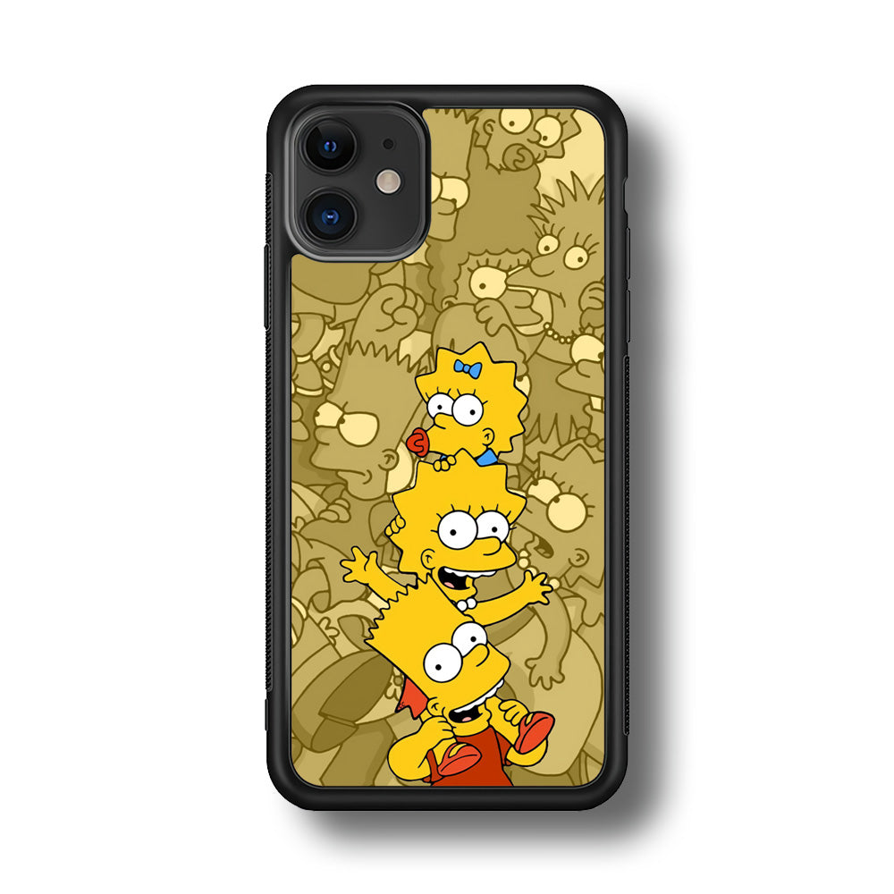 The Simpson Family Warmth iPhone 11 Case