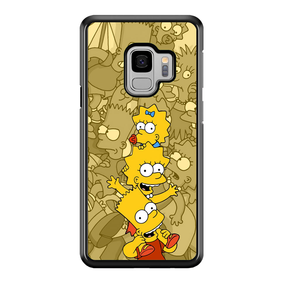 The Simpson Family Warmth Samsung Galaxy S9 Case