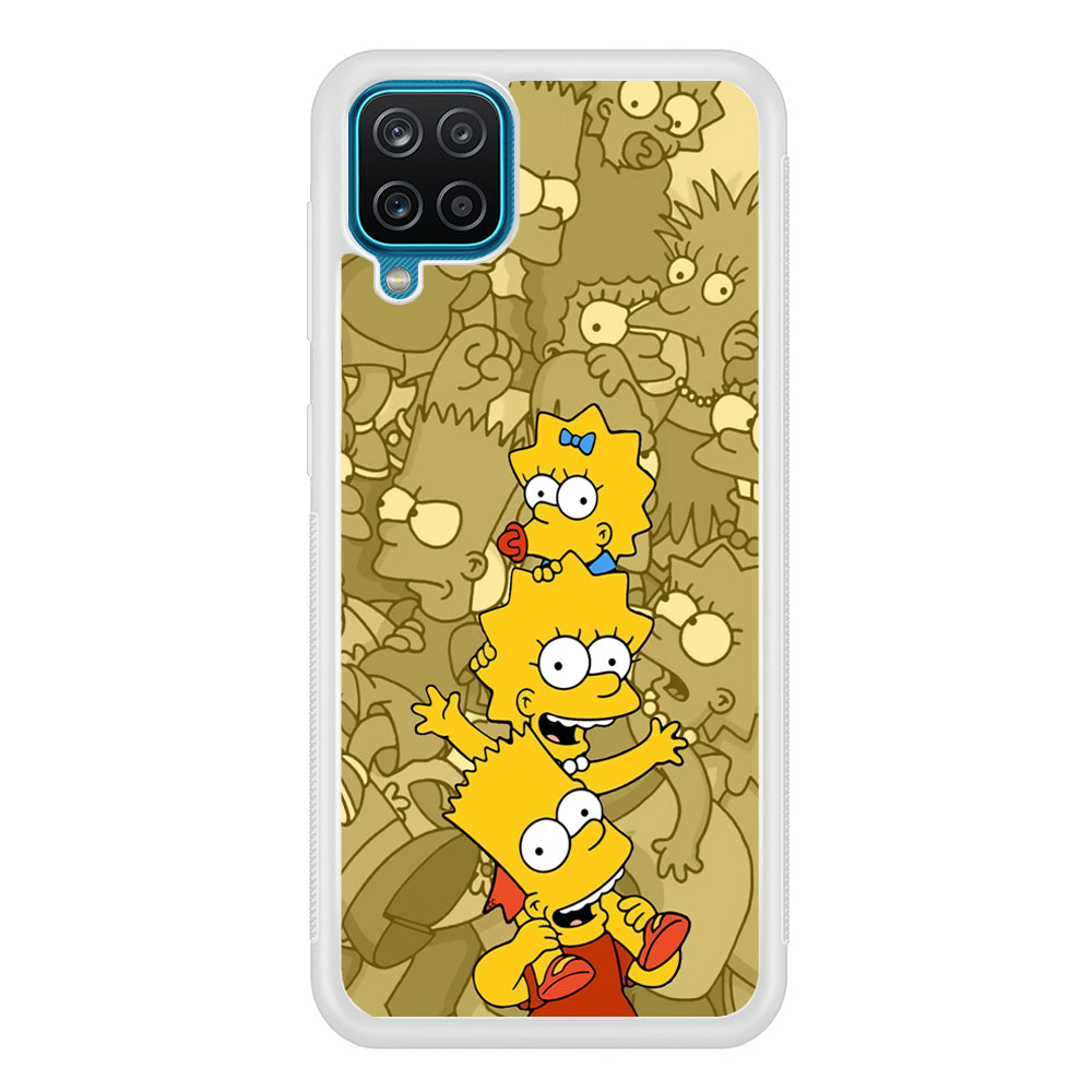 The Simpson Family Warmth Samsung Galaxy A12 Case