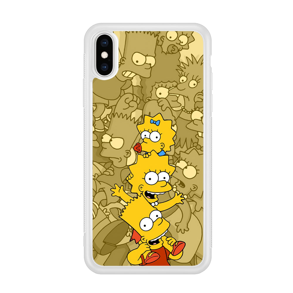 The Simpson Family Warmth iPhone X Case