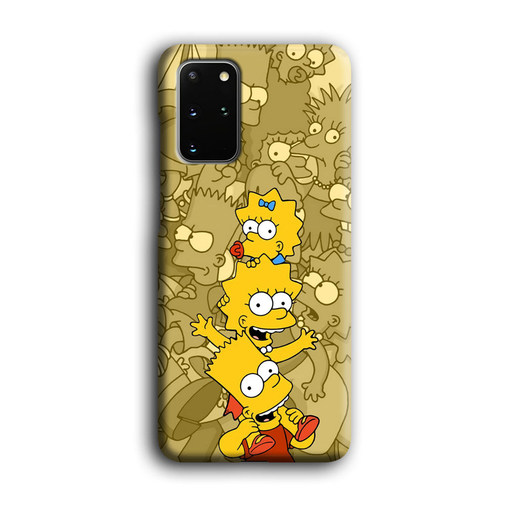 The Simpson Family Warmth Samsung Galaxy S20 Plus Case