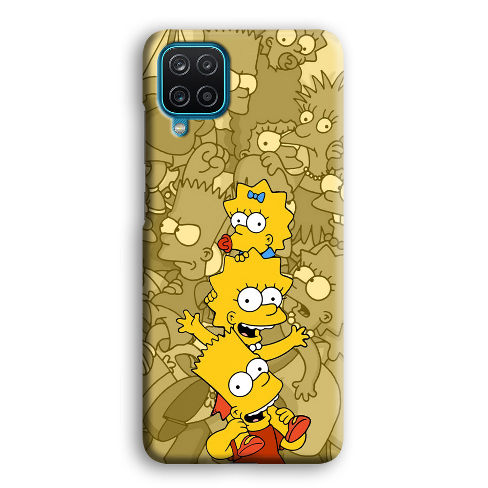 The Simpson Family Warmth Samsung Galaxy A12 Case