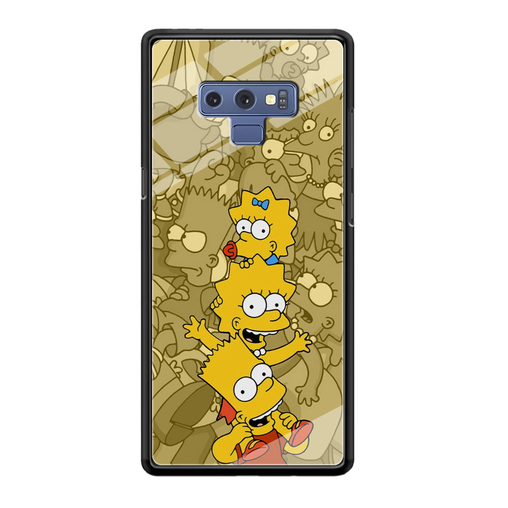 The Simpson Family Warmth Samsung Galaxy Note 9 Case