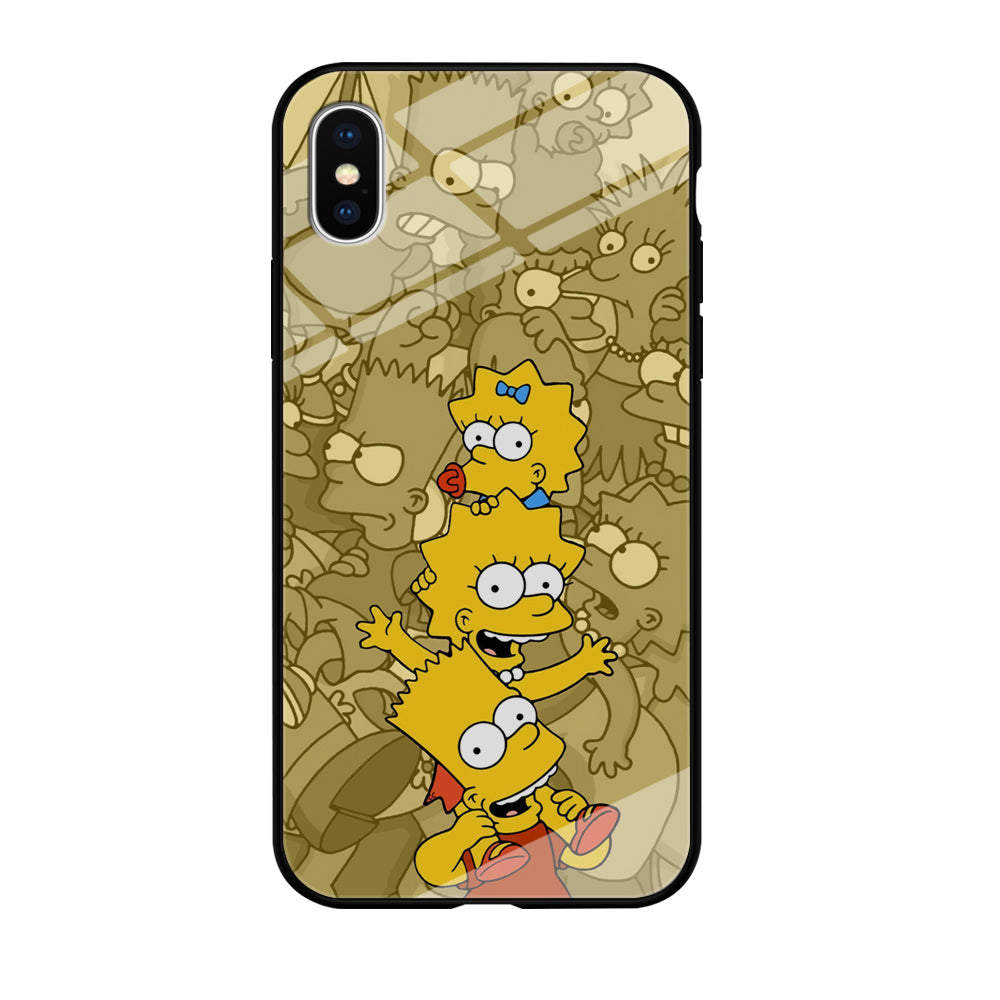 The Simpson Family Warmth iPhone X Case