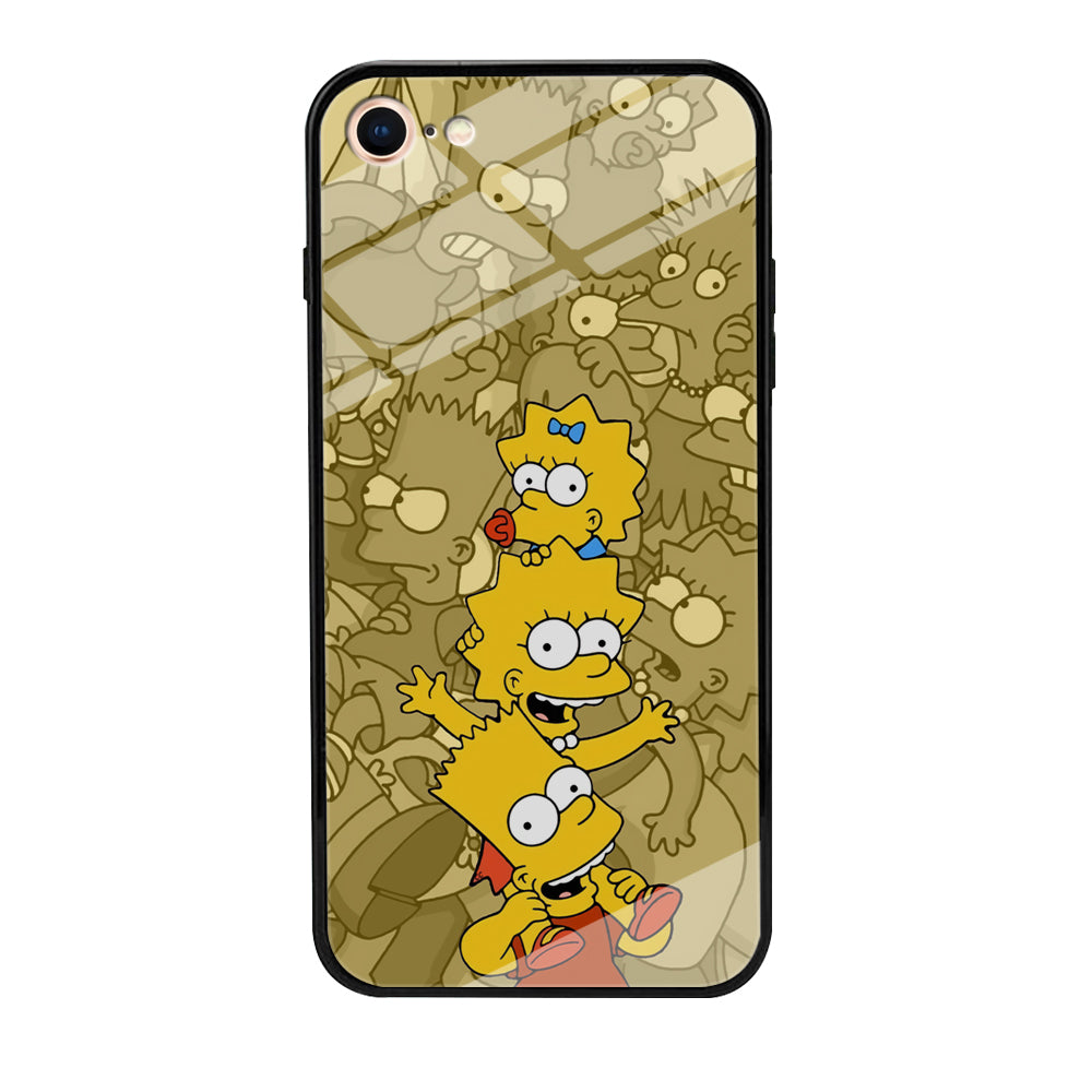 The Simpson Family Warmth iPhone 7 Case