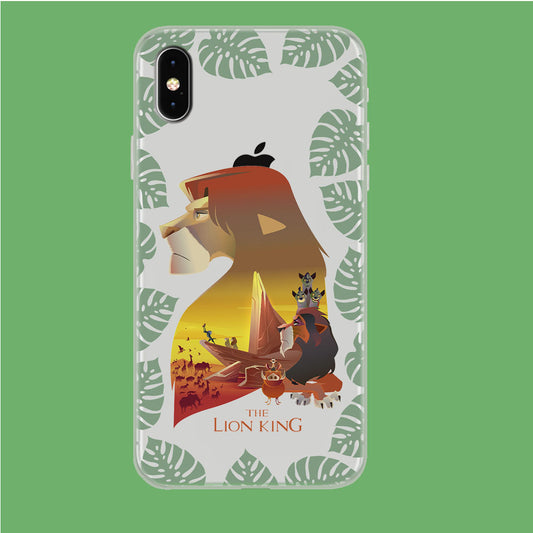 The Lion King Faith of Honour iPhone Xs Max Clear Case
