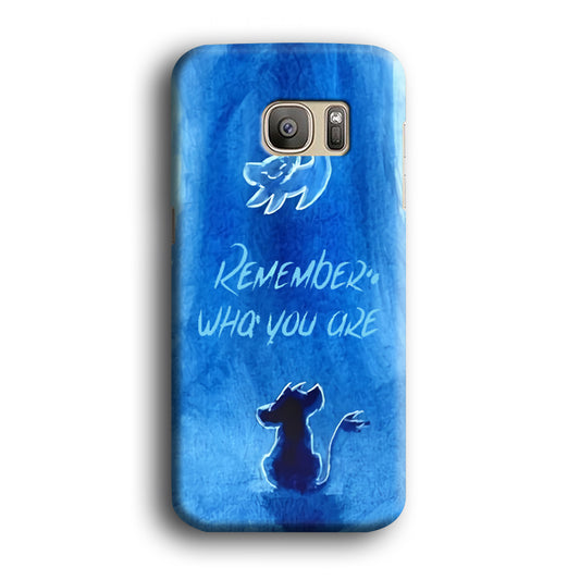The Lion King Reflection Samsung Galaxy S7 Edge 3D Case