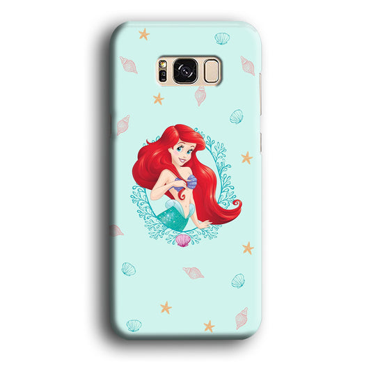 The Little Mermaid Beauty in Ariel Samsung Galaxy S8 Plus 3D Case