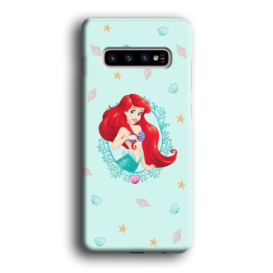 The Little Mermaid Beauty in Ariel Samsung Galaxy S10 3D Case