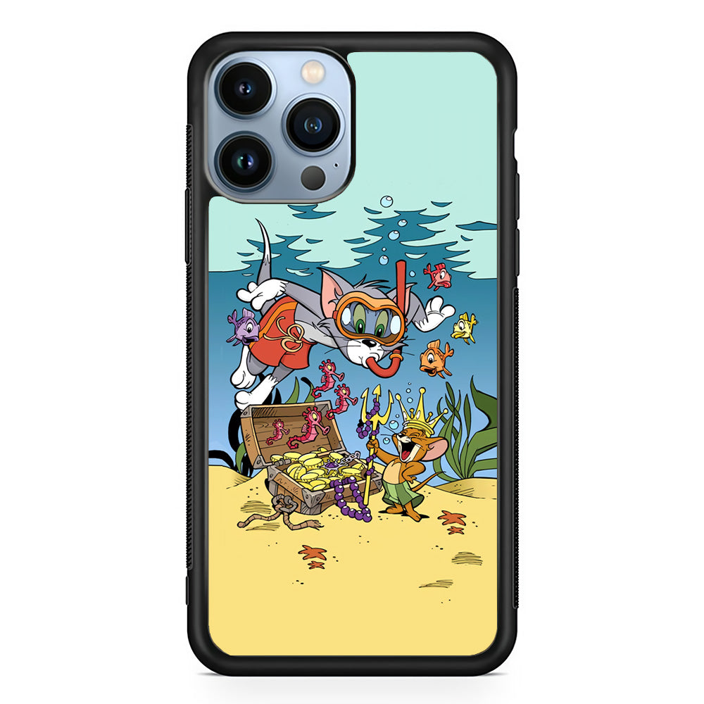 Tom and Jerry The King of The Sea iPhone 13 Pro Case