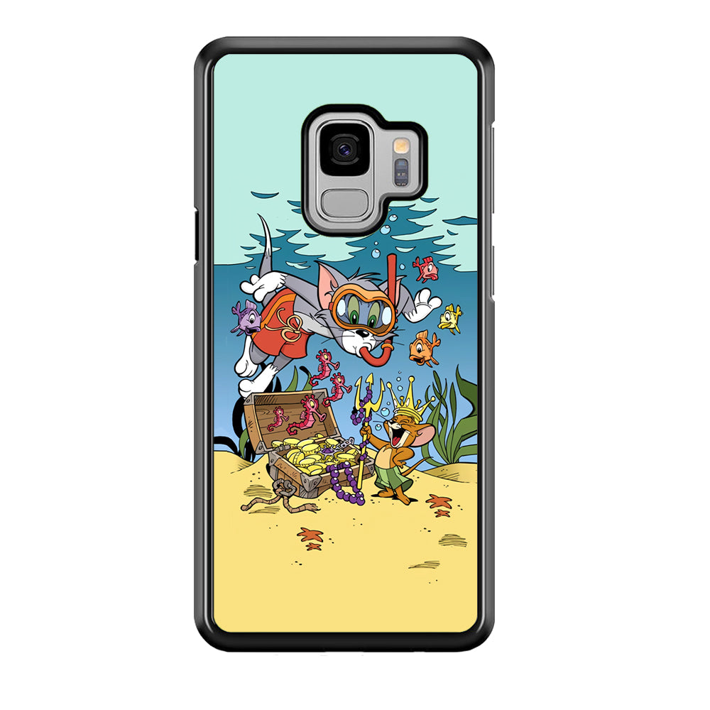 Tom and Jerry The King of The Sea Samsung Galaxy S9 Case