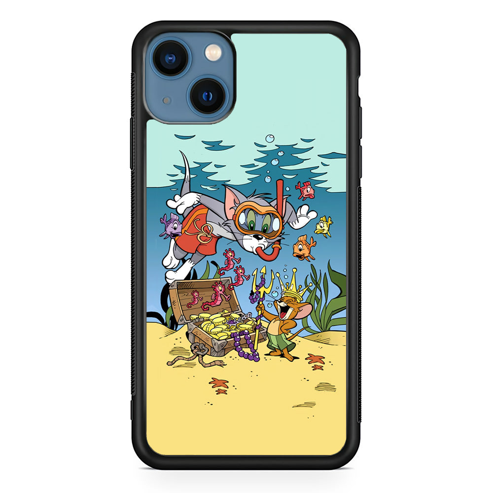 Tom and Jerry The King of The Sea iPhone 13 Case