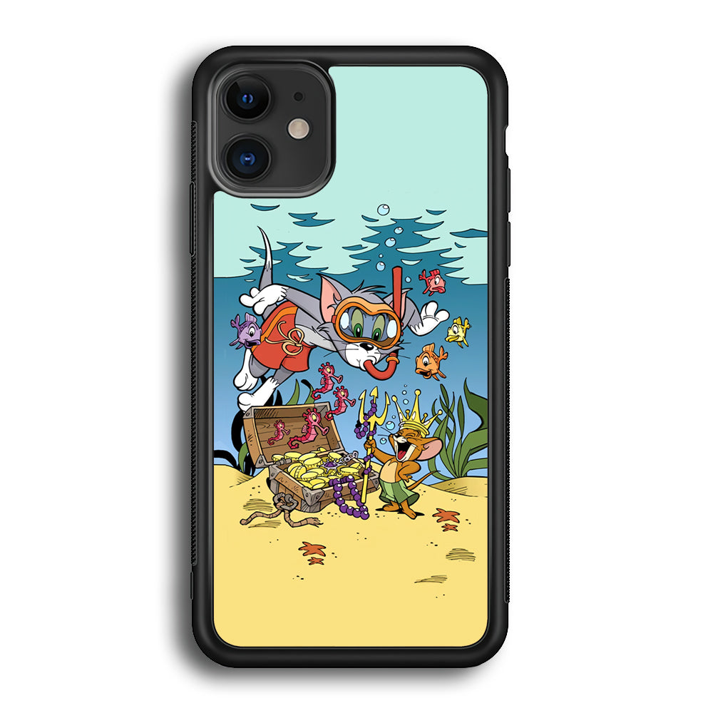 Tom and Jerry The King of The Sea iPhone 12 Case