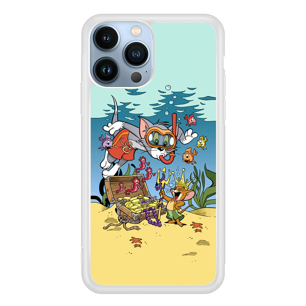 Tom and Jerry The King of The Sea iPhone 13 Pro Max Case