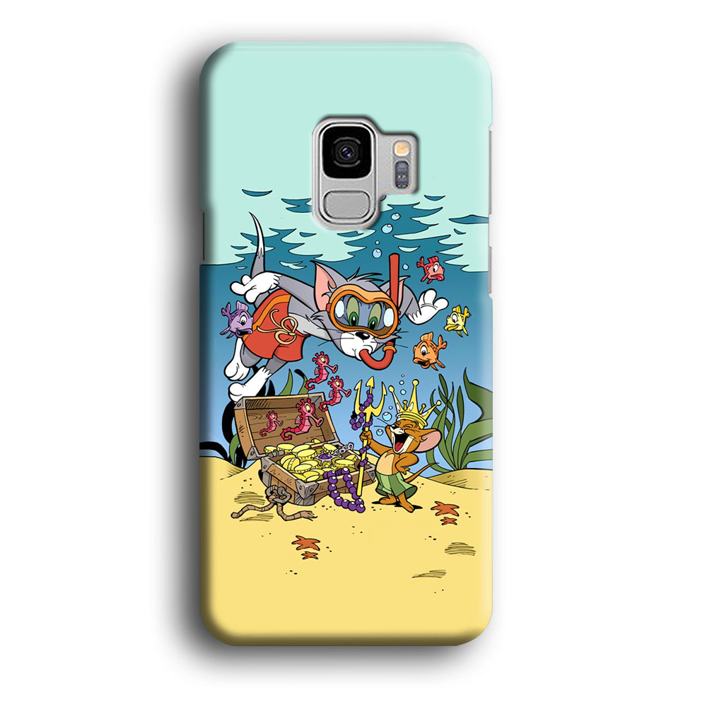 Tom and Jerry The King of The Sea Samsung Galaxy S9 Case
