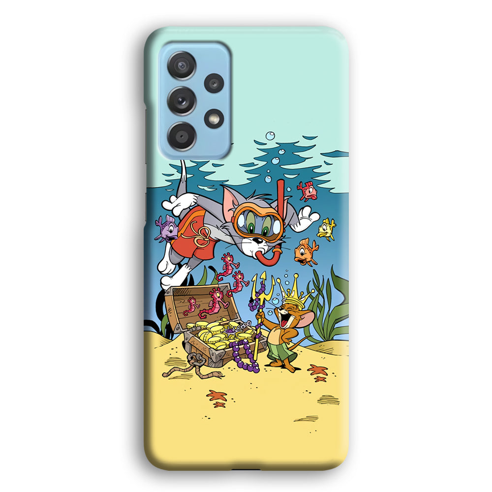 Tom and Jerry The King of The Sea Samsung Galaxy A52 Case