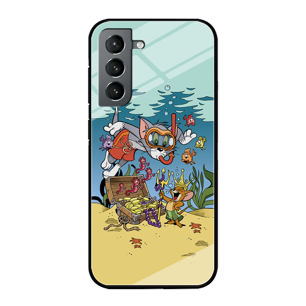 Tom and Jerry The King of The Sea Samsung Galaxy S21 Case