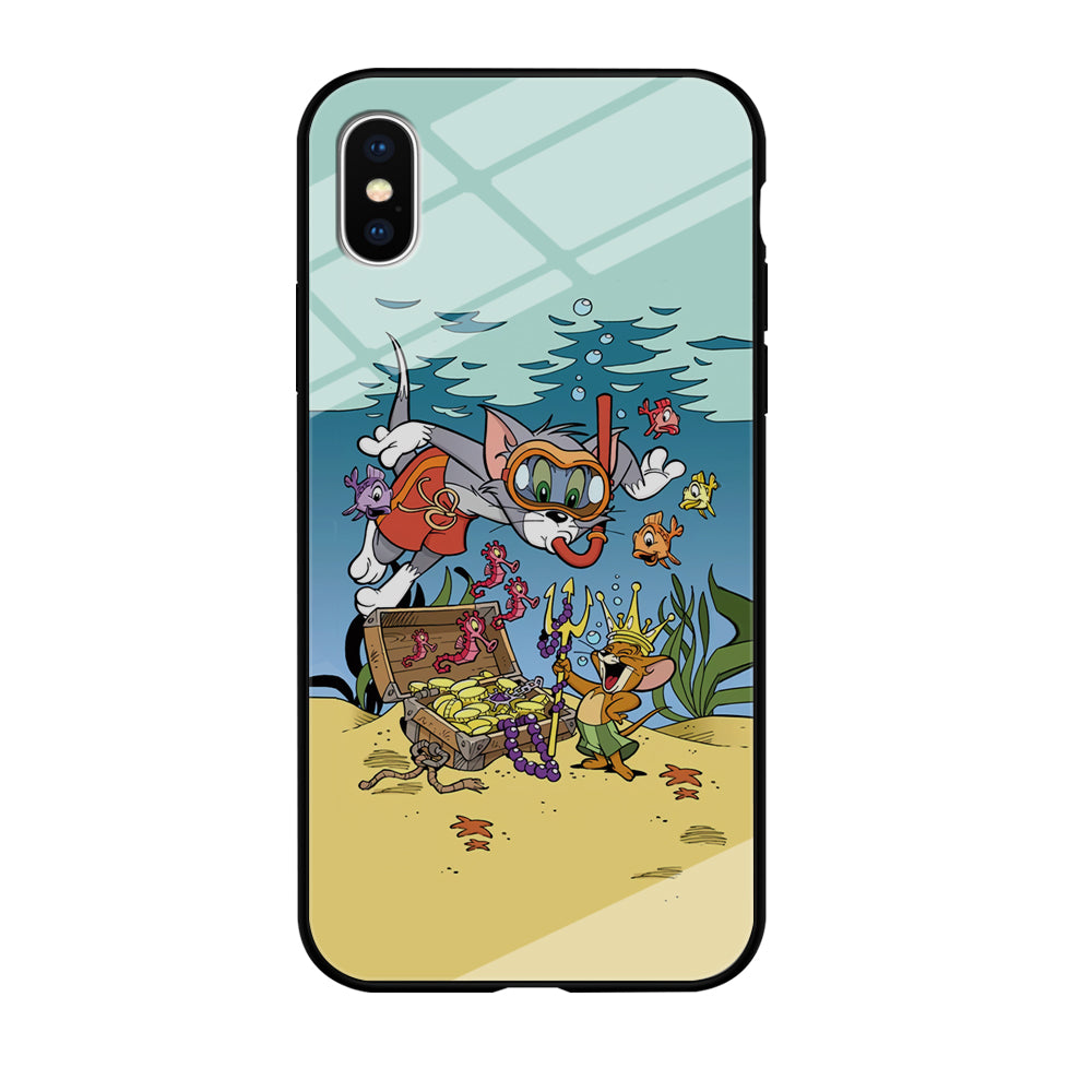 Tom and Jerry The King of The Sea iPhone Xs Max Case