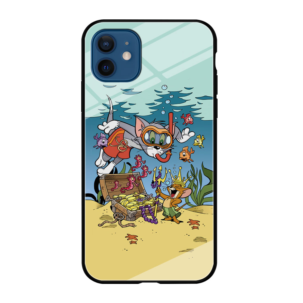 Tom and Jerry The King of The Sea iPhone 12 Case
