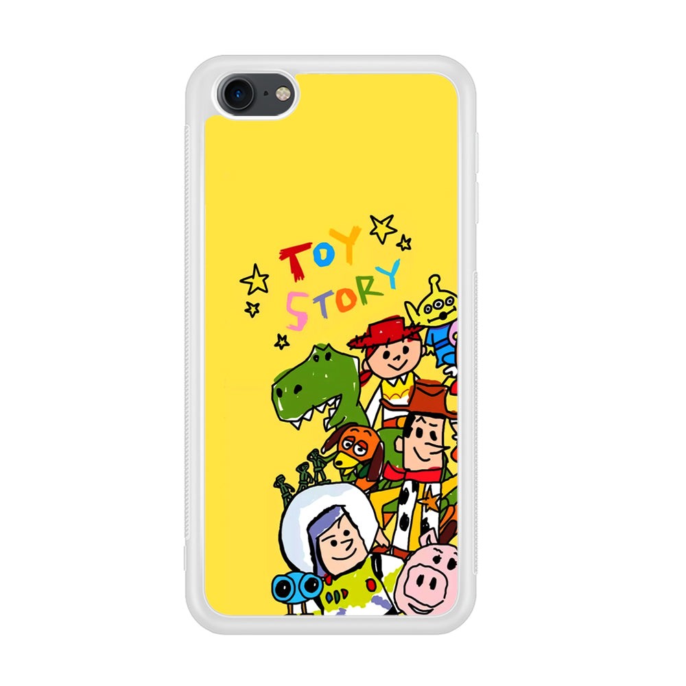 Toy Story Crayon Drawing iPod Touch 6 Case