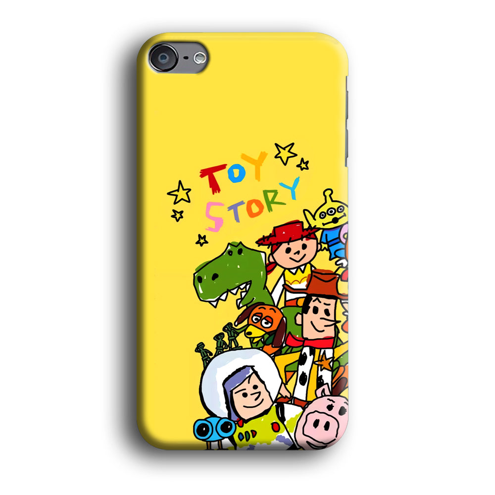 Toy Story Crayon Drawing iPod Touch 6 Case
