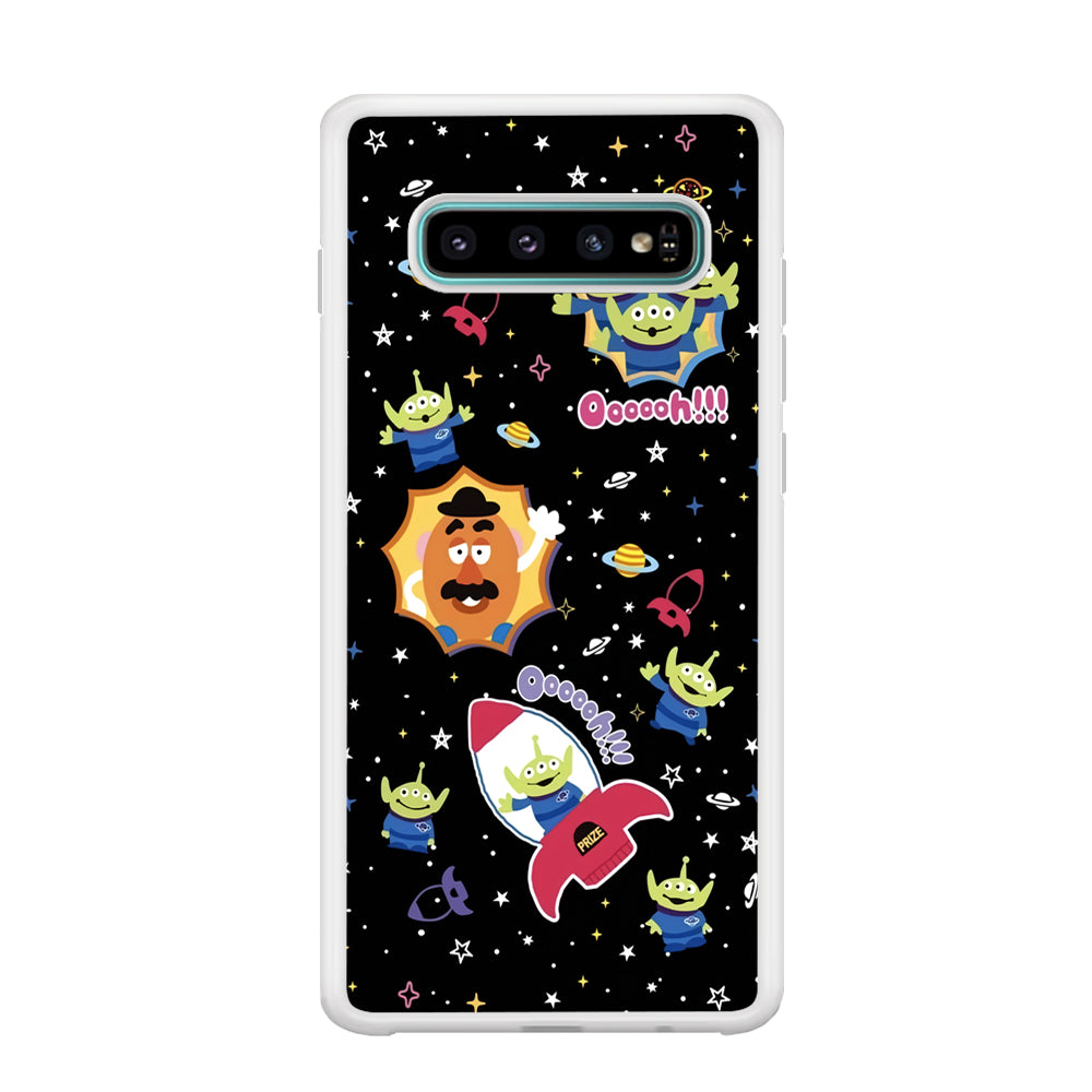 Toy Story Space Holiday Samsung Galaxy S10 Case
