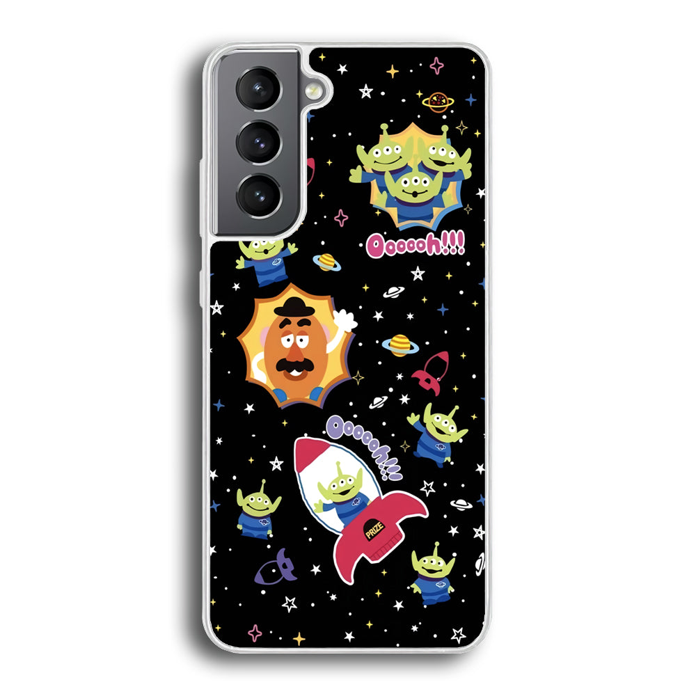 Toy Story Space Holiday Samsung Galaxy S21 Plus Case