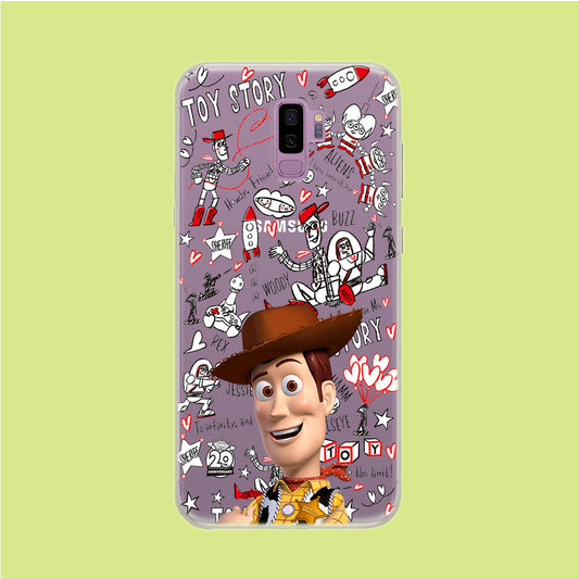 Toy Story Player Maker Samsung Galaxy S9 Plus Clear Case