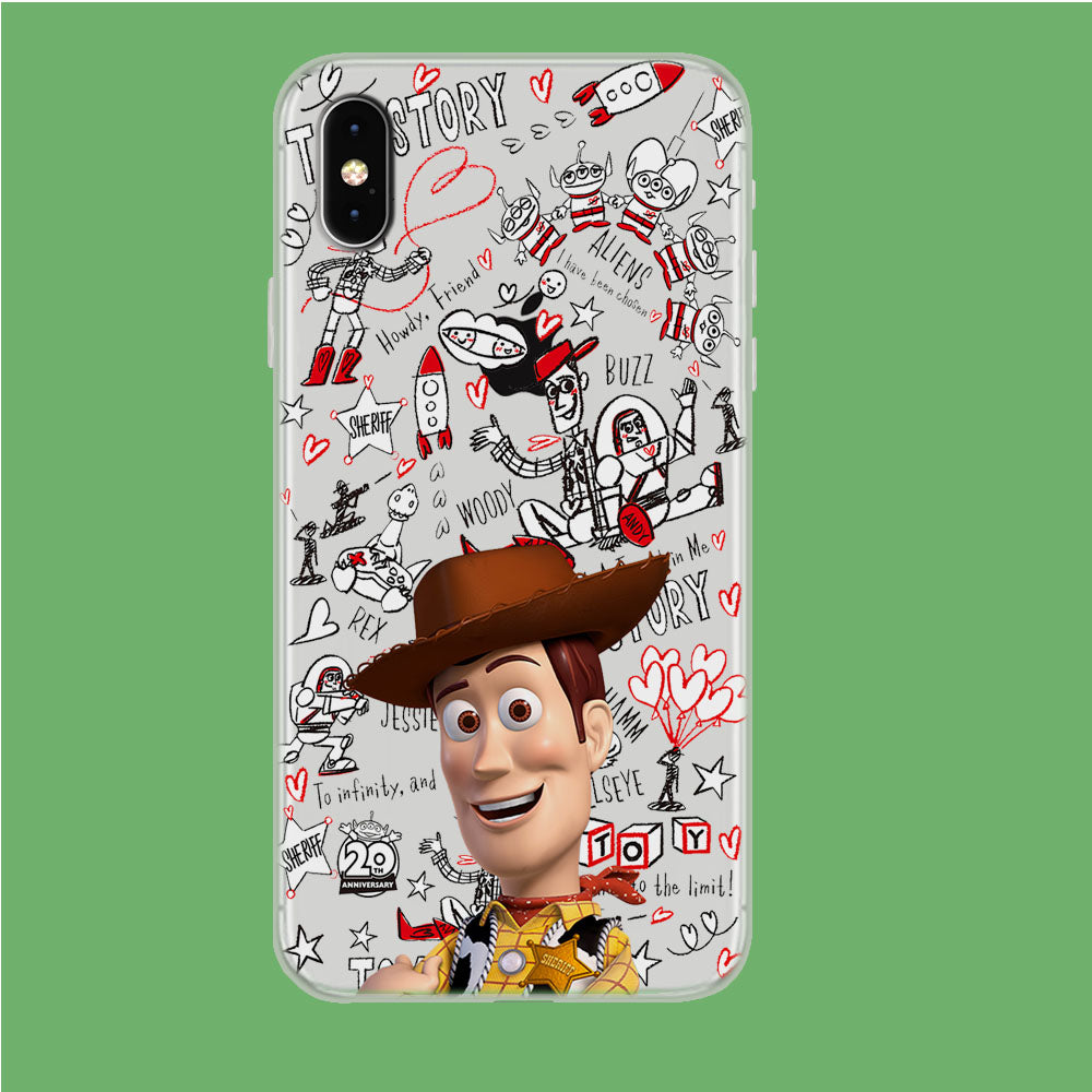Toy Story Player Maker iPhone Xs Max Clear Case